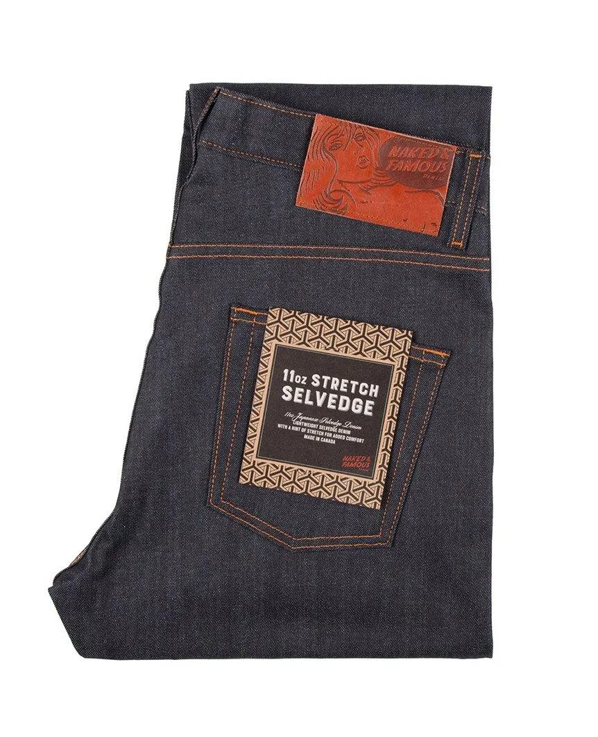 11OZ Stretch Selvedge Easy Guy  Indigo