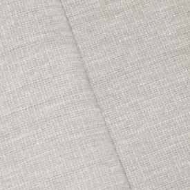 2 3/4 YD PC - Mist Gray/White Indoor/Outdoor Textured Chenille Decorating Fabric