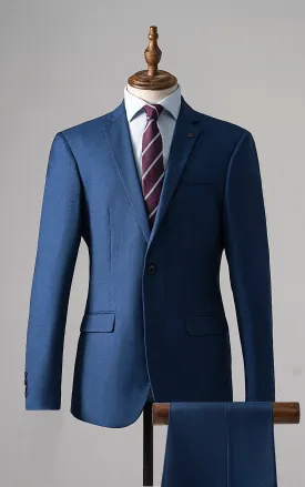 2 PIECE SUIT SLIM FIT BLUE