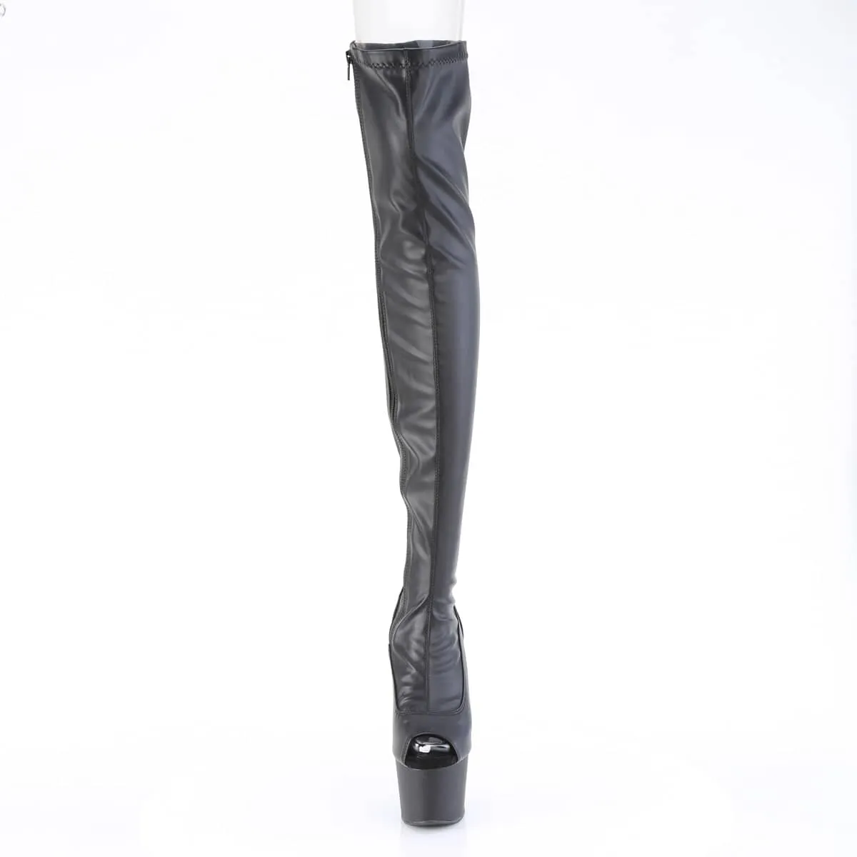 ADORE-3011 Black Thigh High Boots