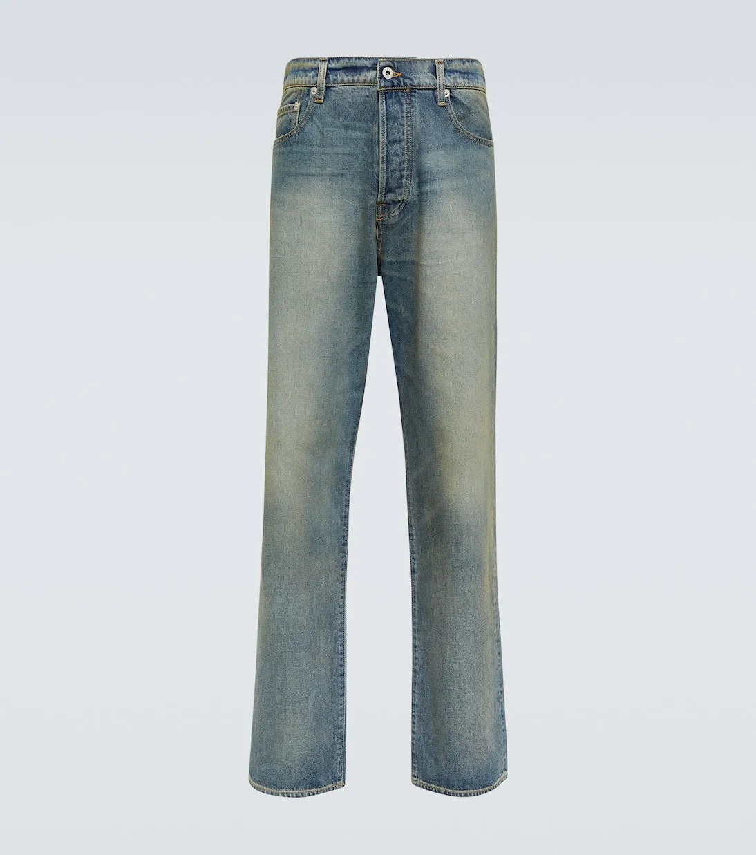 Asagao Kenzo straight jeans, blue