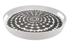 Beady Rimmed Lazy Susan - 16"