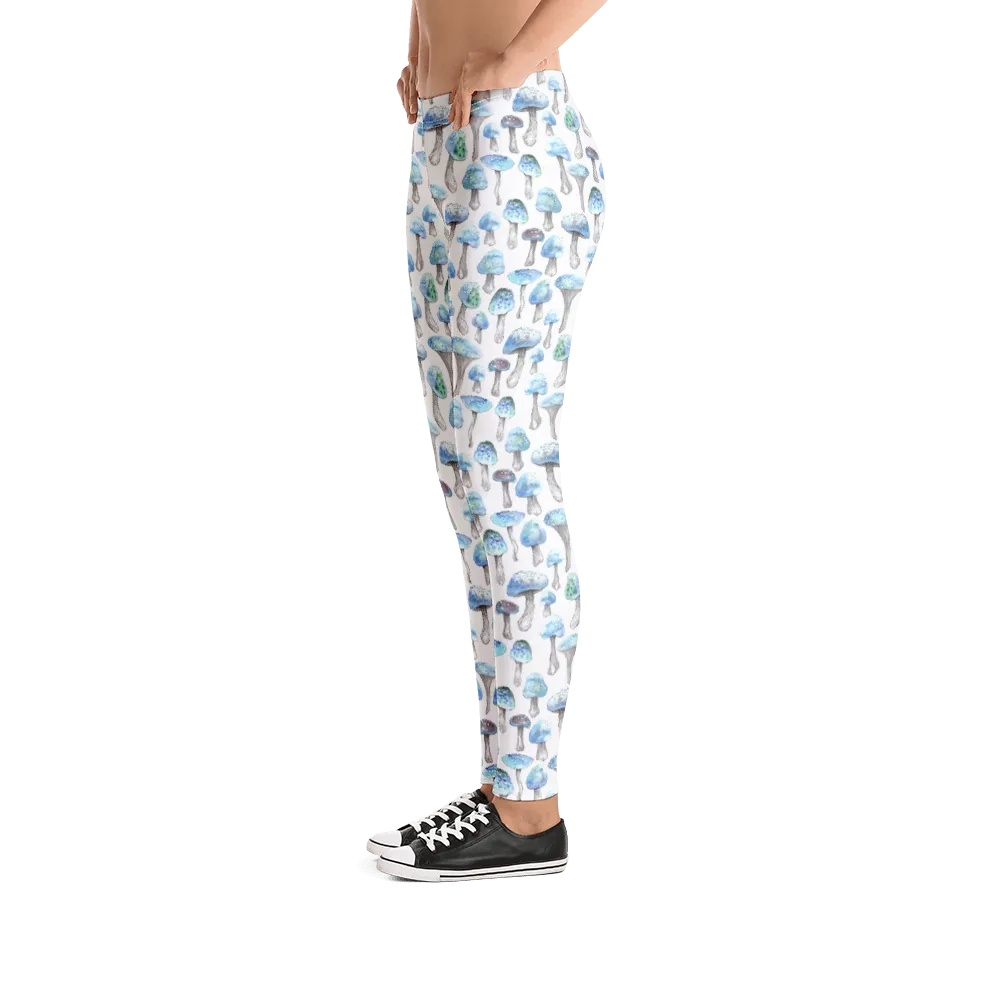 Blue Shroom Leggings