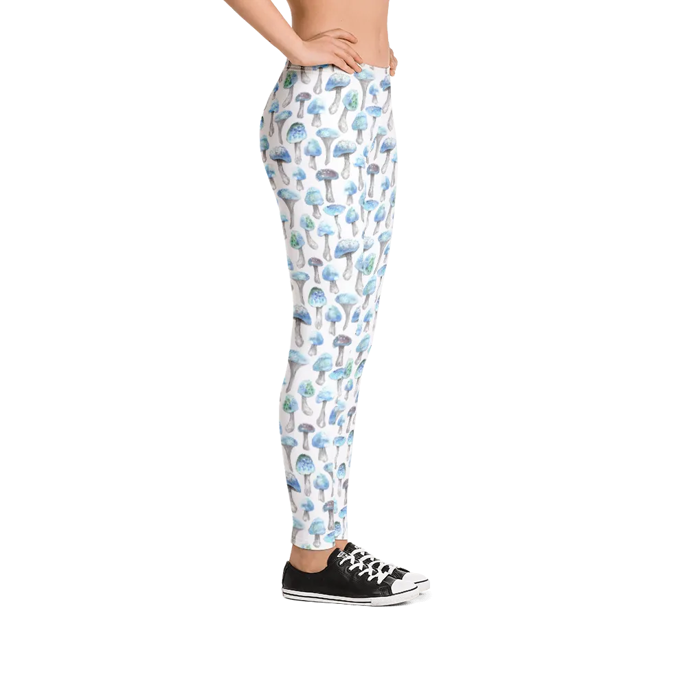 Blue Shroom Leggings