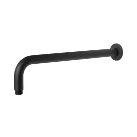 BluTide Shower Arm 400mm - Matt Black