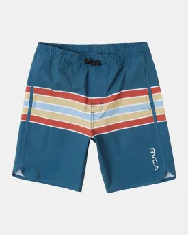 Boys Eastern Elastic Waist Boardshorts 16" - Duck Blue