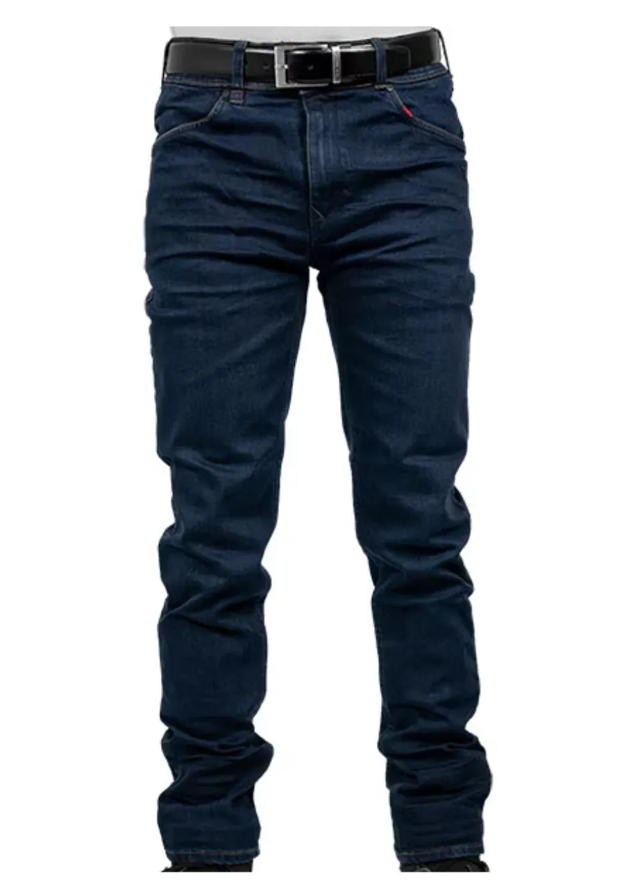 Bull-It Mens Spitfire AA Armoured Blue Denim Riding Jeans Straight Cut