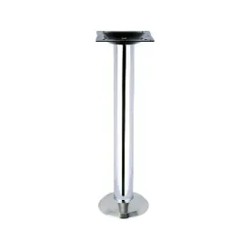 Chrome Traditional Bolt Down Table Base 28