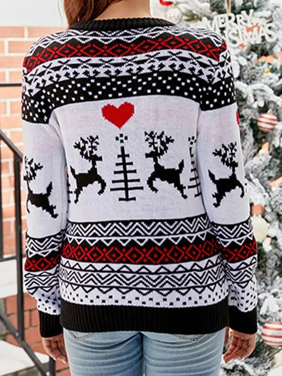 Cute Knitted Christmas Sweater