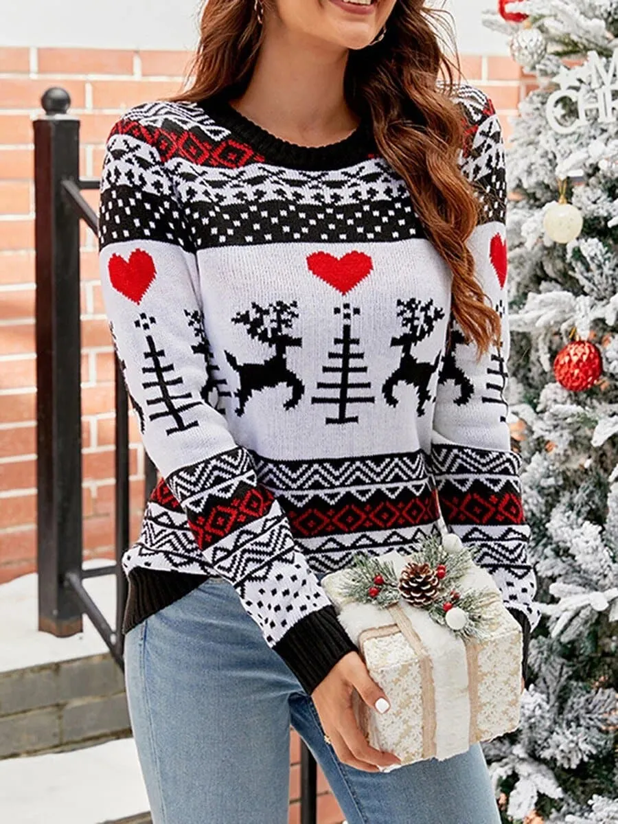 Cute Knitted Christmas Sweater