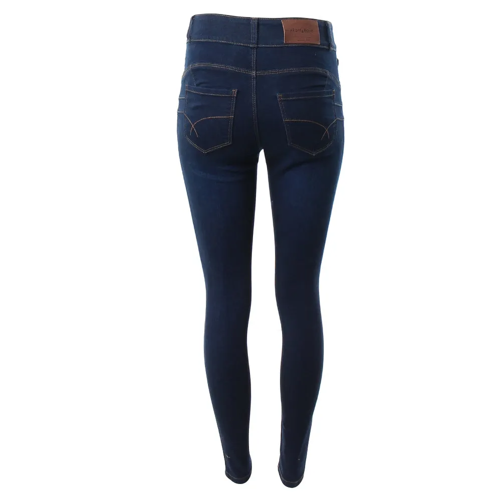 DERRY SKINNY JEAN SHORT (DARK INDIGO)