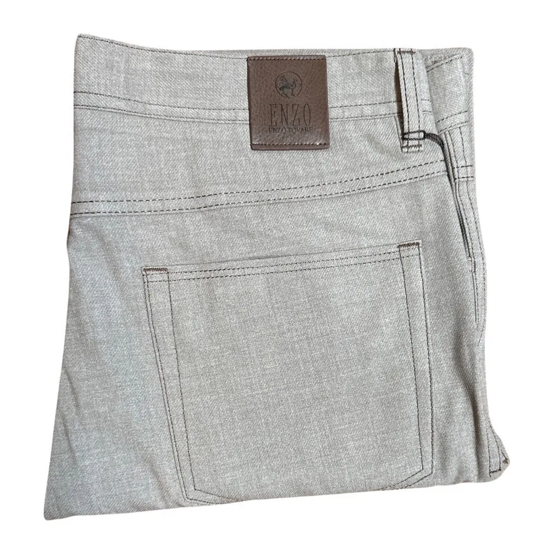 Enzo Alpha-350 Oatmeal High End Pants