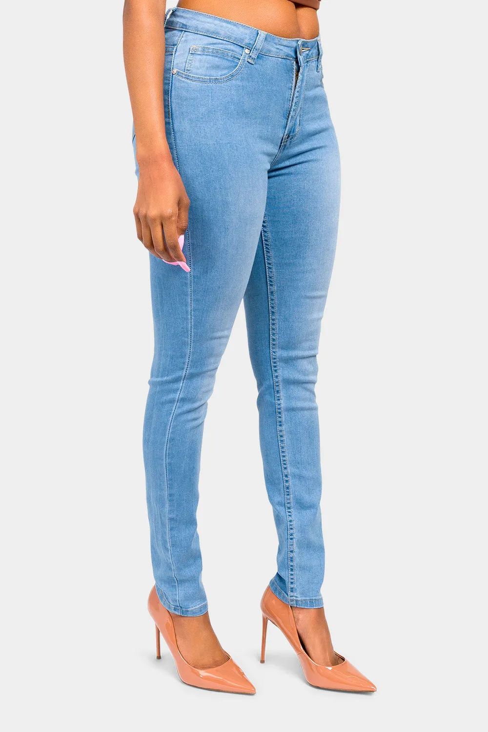 Essential High Rise Stretch Skinny Jeans