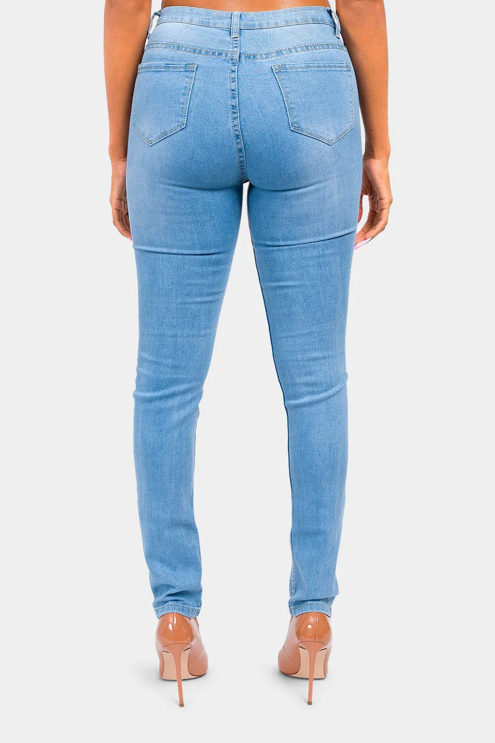 Essential High Rise Stretch Skinny Jeans