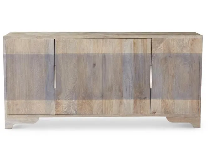 Gray 2 Tone 4 Door Sideboard Item #: 17776B