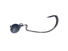 Matte Black EWG Bass Swing Jigs