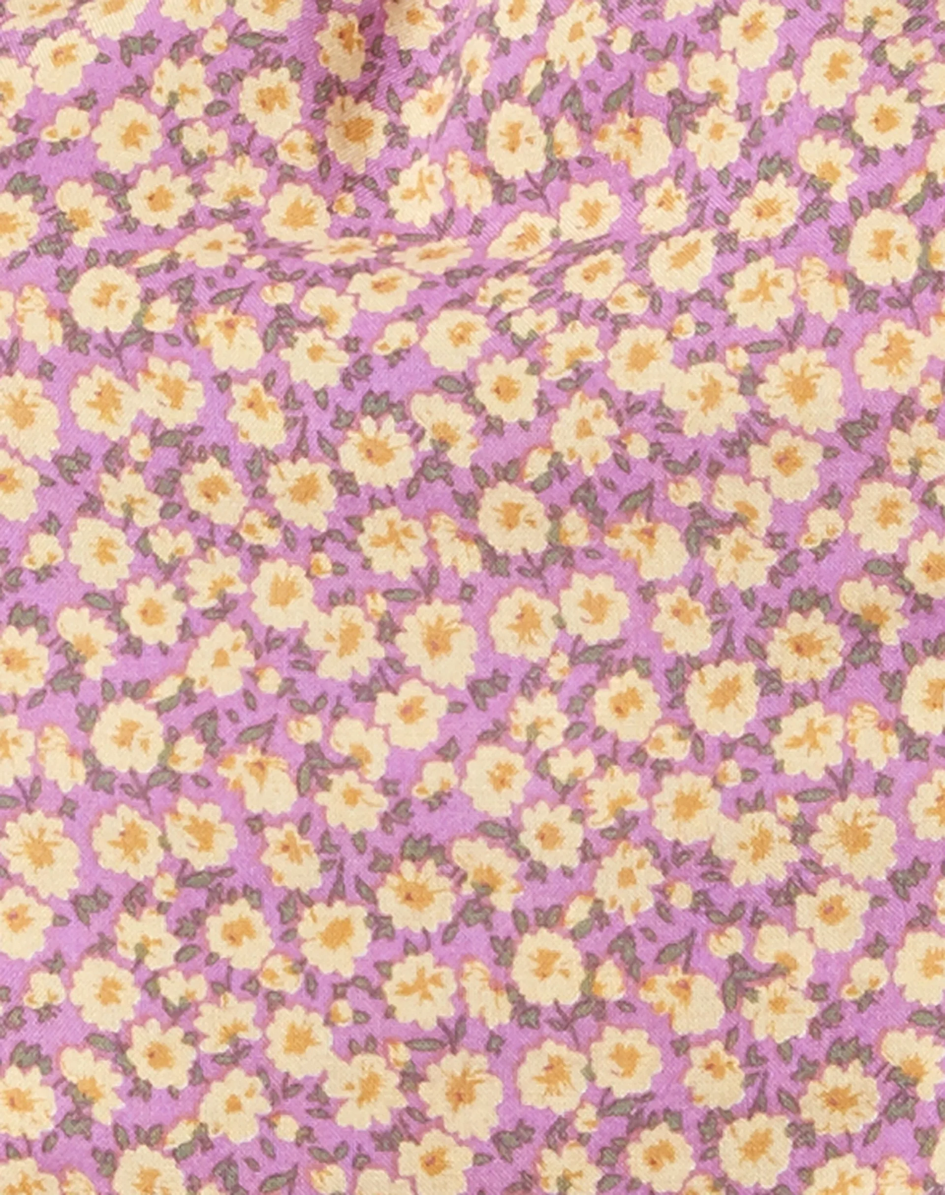 Nolda Crop Top in Flower Fun Lilac Lemon