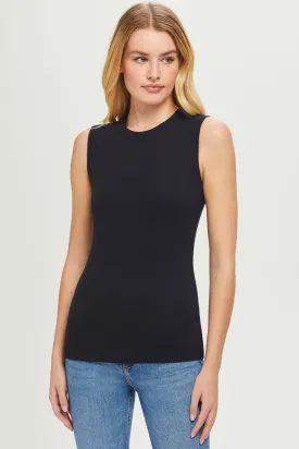 Ribbed Sleeveless Tee