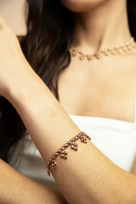 SG Liquid Metal MINI-K-RG Rose Gold Finish Bracelet by Sergio Gutierrez